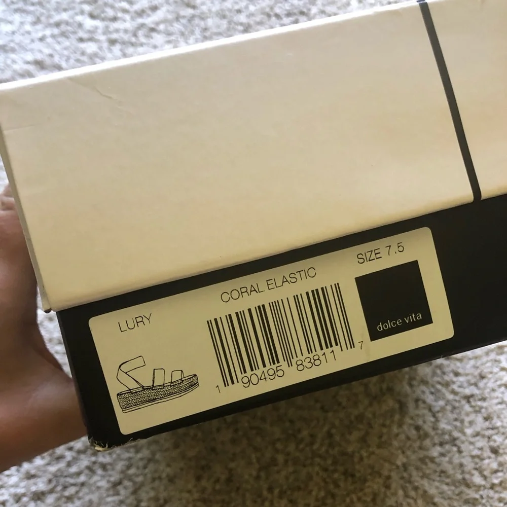 Dolce Vita Lury Espadrille Wedge Sandal 7.5